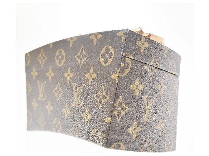 Louis Vuitton Frank Gehry Twisted Box Monogram Canvas Castaño - vista 4
