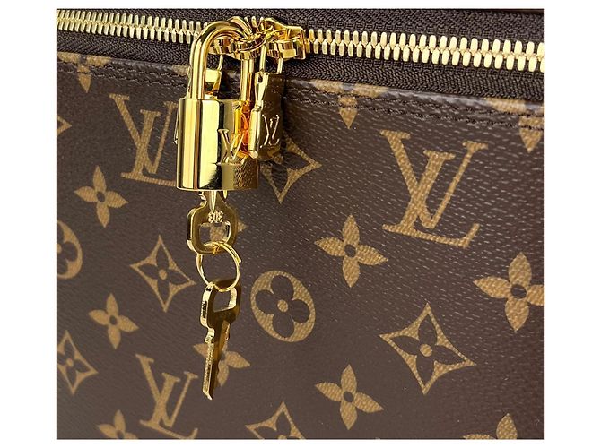 Louis Vuitton Vanity PM Monogram Marrone Monogramma - vista 3