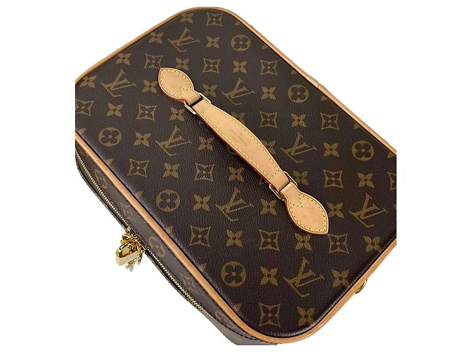 Louis Vuitton Vanity PM Monogram Marrone Monogramma - vista 4