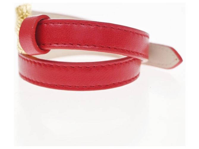 Bulgari Bvlgari Serpenti Forever Double Wrap Leather Roja - vista 2