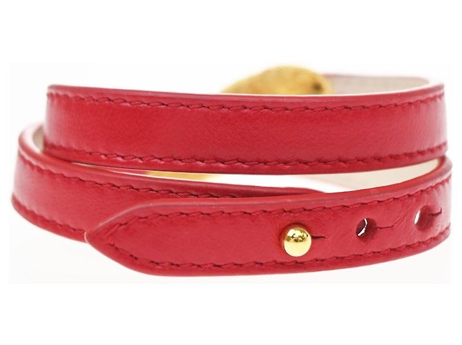 Bulgari Bvlgari Serpenti Forever Double Wrap Leather Roja - vista 3
