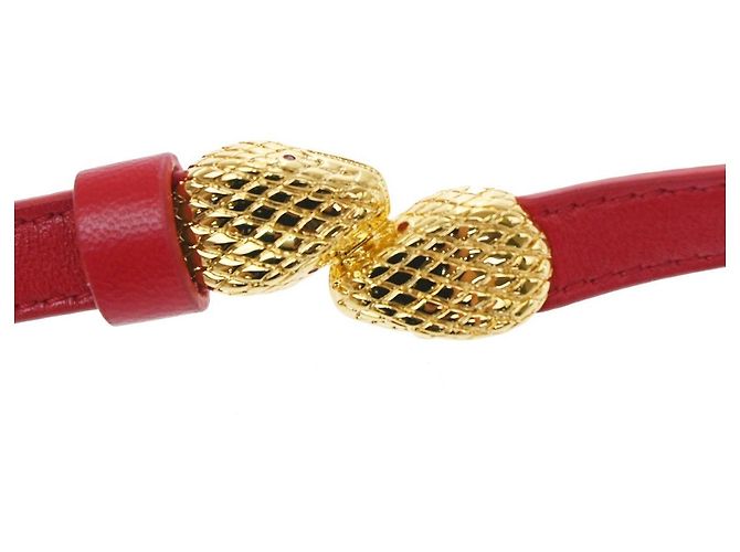 Bulgari Bvlgari Serpenti Forever Double Wrap Leather Roja - vista 6