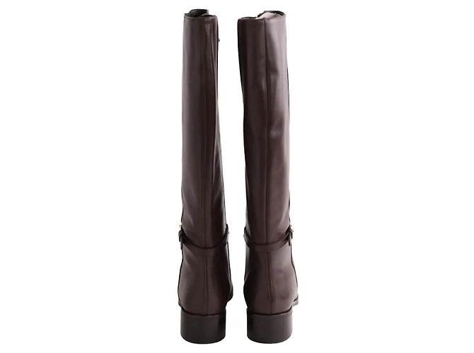 Botas Stevie de cuero marrones Lk Bennett talla 40 Castaño - vista 2
