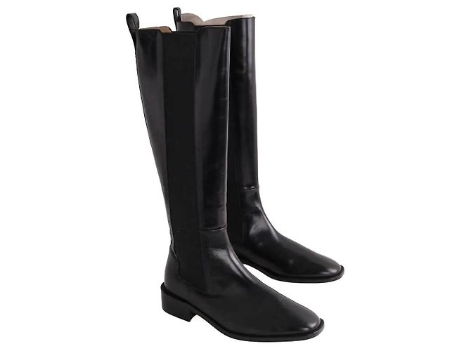 Botas Lk Bennett Zara de cuero negras Negro - vista 3