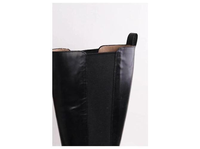 Botas Lk Bennett Zara de cuero negras Negro - vista 4