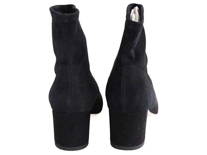 Botas Lk Bennett Grove de ante negro talla 41 - vista 2