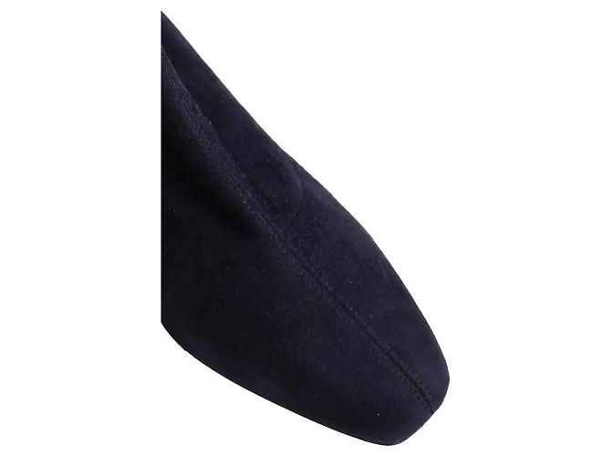 Stivaletti Lk Bennett Grove in camoscio blu navy - vista 5