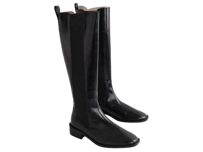 Botas Lk Bennett Zara de cuero negras Negro - vista 3