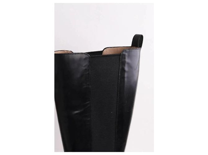 Botas Lk Bennett Zara de cuero negras Negro - vista 4