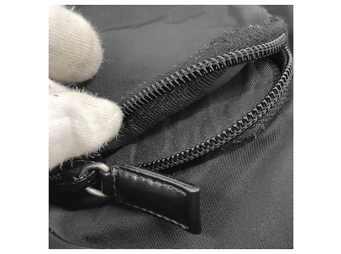 Mochila Prada Triangle 1BZ005 Negro - vista 6