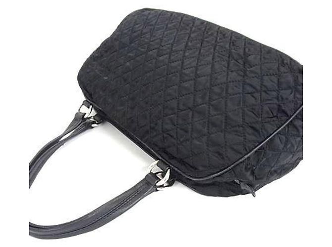Borsa in nylon nero Salvatore Ferragamo - vista 3