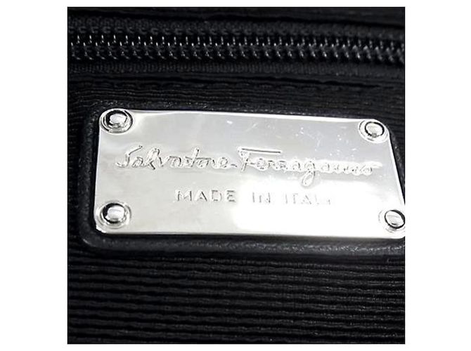 Borsa in nylon nero Salvatore Ferragamo - vista 6