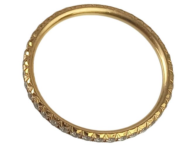 Autre Marque Anello Fede Eternity Tiffany & Co. Metro D'oro - vista 4