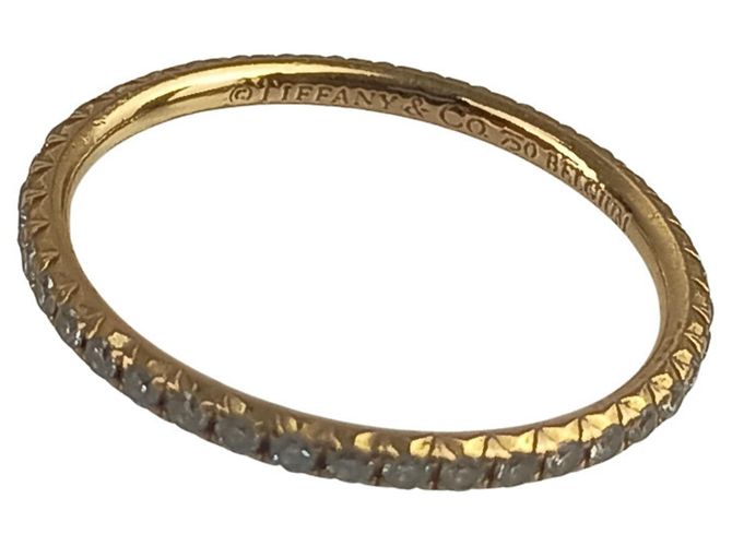 Autre Marque Anello Fede Eternity Tiffany & Co. Metro D'oro - vista 6