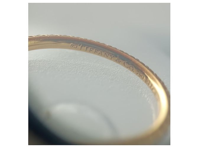 Autre Marque Anello Fede Eternity Tiffany & Co. Metro D'oro - vista 7