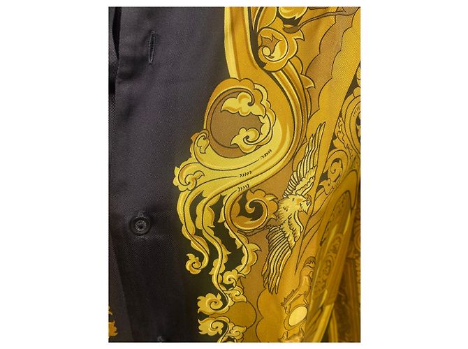 Giacca-camicia in seta Hermès 1990 "Les Tuileries" – Joachim Metz - vista 3