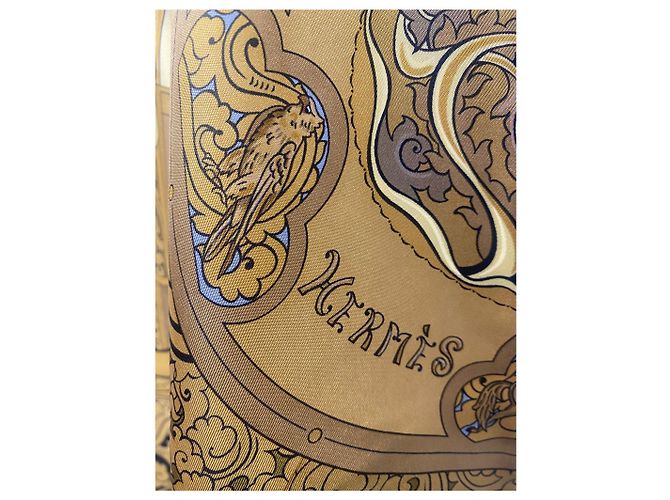 Giacca-camicia in seta Hermès 1990 "Les Tuileries" – Joachim Metz - vista 4
