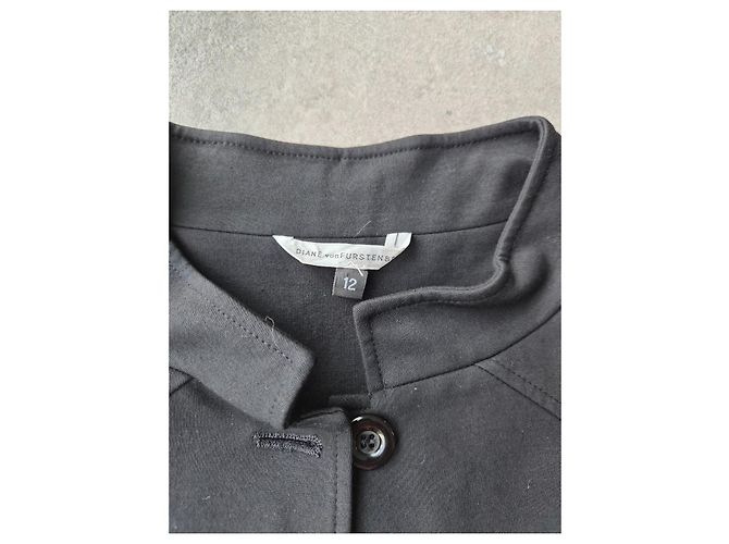 Diane von Furstenberg Giacca Nera Corta Nero - vista 3
