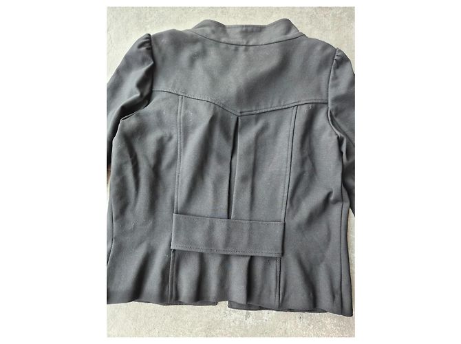 Diane von Furstenberg Giacca Nera Corta Nero - vista 8