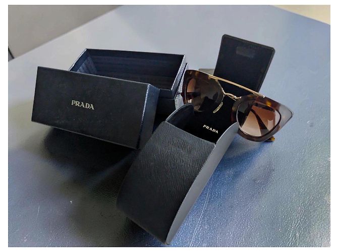 Prada Women's Sunglasses Brown - view 3