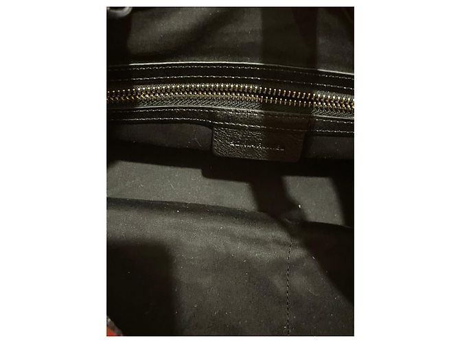 Borsa a tracolla Sonia Rykiel a righe rosse e nere Nero Rosso - vista 15