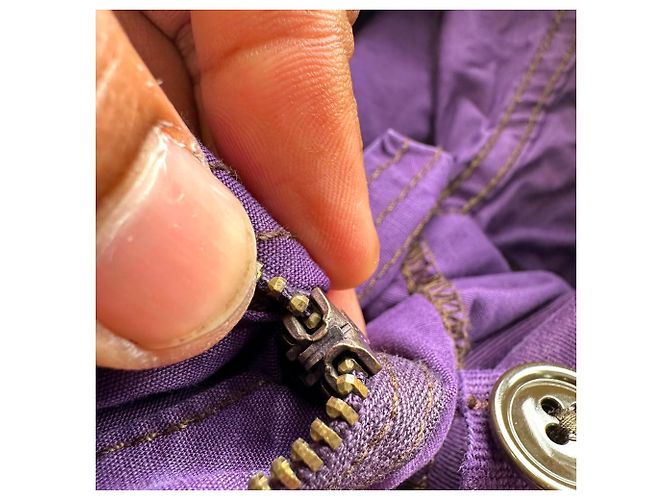 Bermudas Cargo Estampadas Polo by Ralph Lauren en Algodón Violeta Púrpura - vista 4