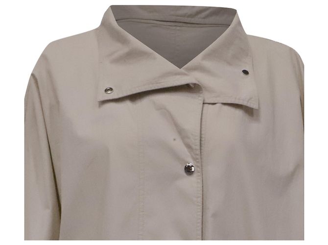 Chaqueta Parachute Summer Totême en algodón marfil Blanco Crudo - vista 2