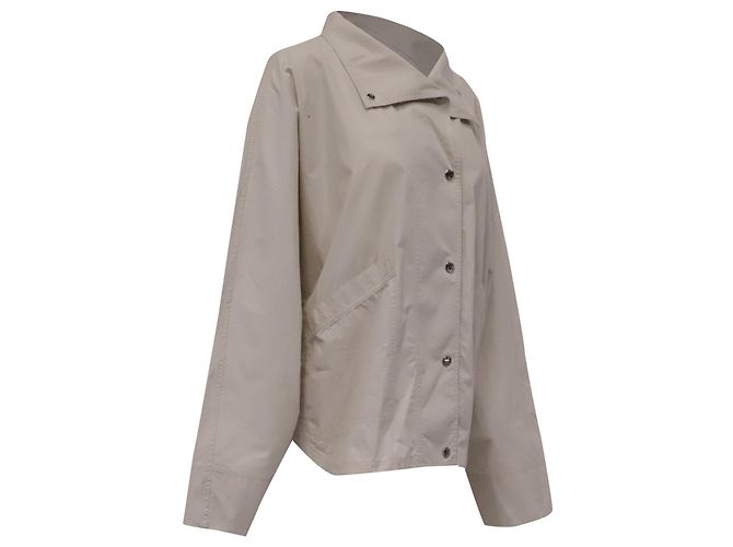 Chaqueta Parachute Summer Totême en algodón marfil Blanco Crudo - vista 5