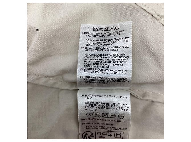 Chaqueta Parachute Summer Totême en algodón marfil Blanco Crudo - vista 7