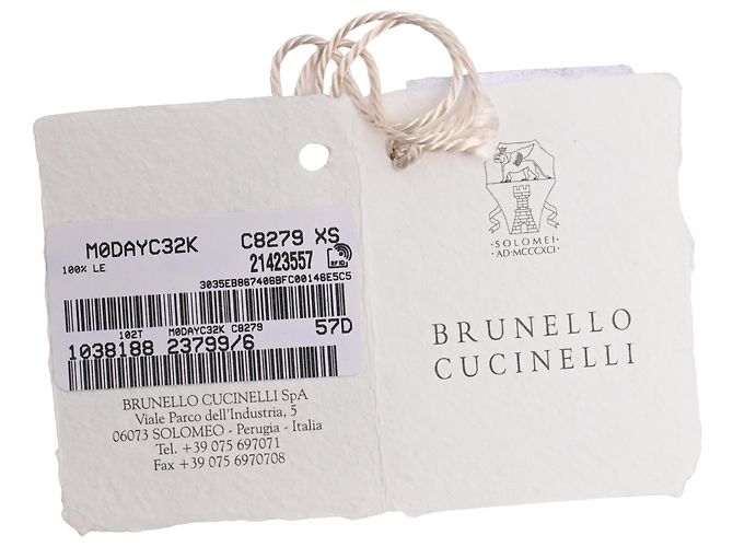 Brunello Cucinelli Gürtel mit Schnalle aus schwarzem Leder - Ansicht 12