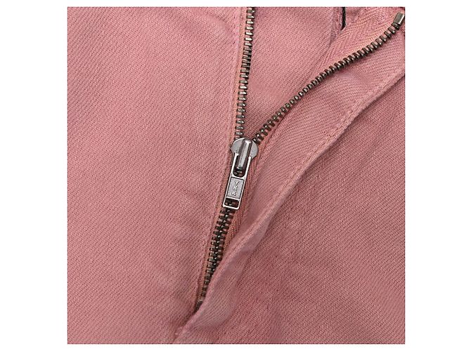 Jeans Straight-Leg Brunello Cucinelli in cotone rosa - vista 12
