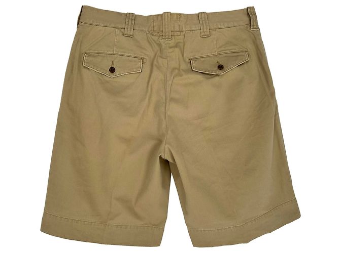 Pantaloncini Rugby Ralph Lauren in cotone beige - vista 2