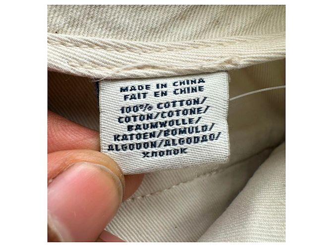 Pantaloncini Rugby Ralph Lauren in cotone beige - vista 6