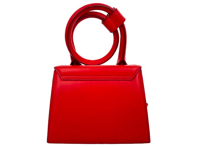 Borsa Jacquemus Large Le Chiquito in pelle di vitello rossa Rosso - vista 6