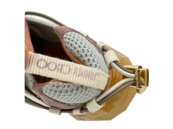 Jimmy Choo Diamond Trail Low-top Sneaker aus multicolorigem Polyester Mehrfarben - Ansicht 13