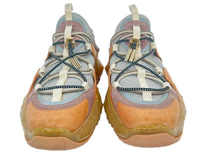 Jimmy Choo Diamond Trail Low-top Sneaker aus multicolorigem Polyester Mehrfarben - Ansicht 3