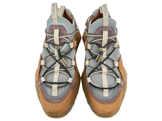 Jimmy Choo Diamond Trail Low-top Sneaker aus multicolorigem Polyester Mehrfarben - Ansicht 4