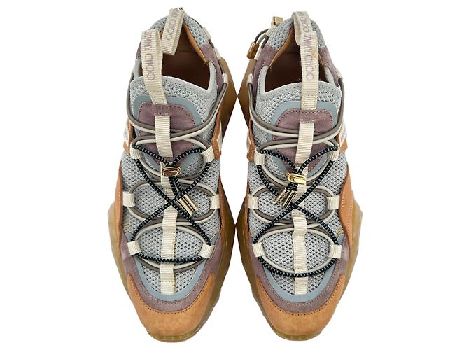 Jimmy Choo Diamond Trail Low-top Sneaker aus multicolorigem Polyester Mehrfarben - Ansicht 5