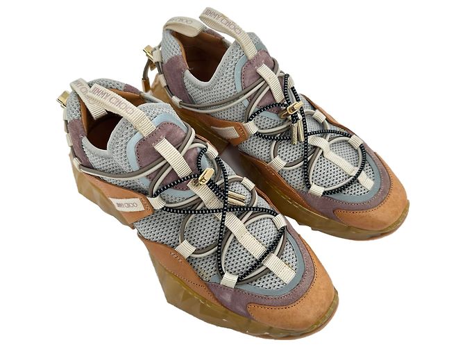 Jimmy Choo Diamond Trail Low-top Sneaker aus multicolorigem Polyester Mehrfarben - Ansicht 6