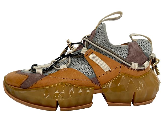 Jimmy Choo Diamond Trail Low-top Sneaker aus multicolorigem Polyester Mehrfarben - Ansicht 8