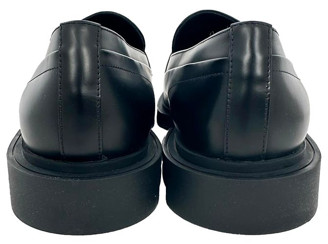 Mocassini Frame Slip-On Fendi in pelle di vitello nera Nero - vista 7