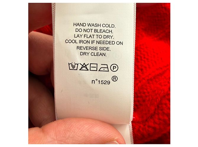 Polo Ralph Lauren Rollkragenpullover aus roter Wolle - Ansicht 7