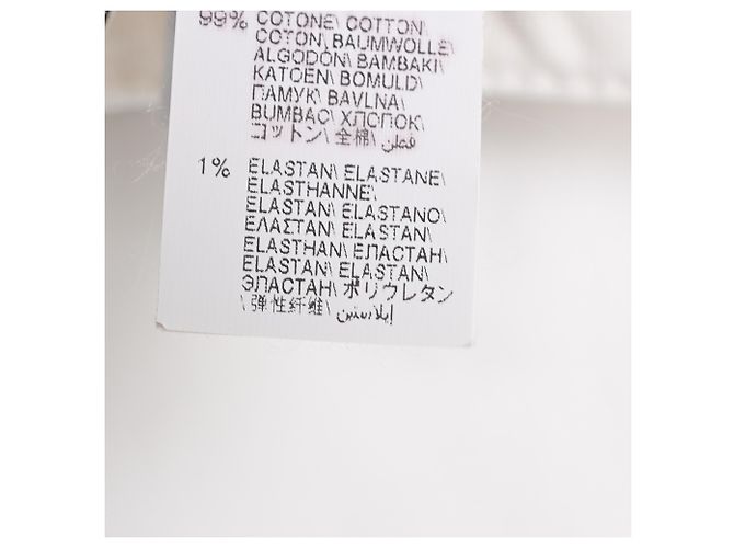 Jeans Straight-Leg Brunello Cucinelli in cotone bianco Crudo - vista 7