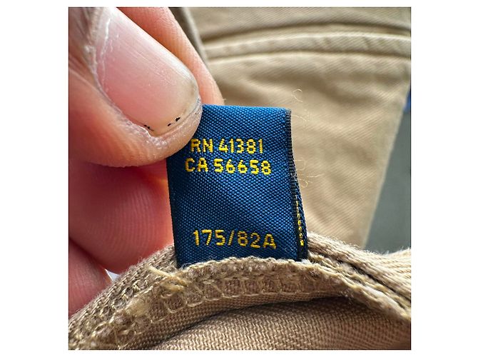 Pantaloncini Chino Pleated Ralph Lauren in Cotone Beige - vista 11