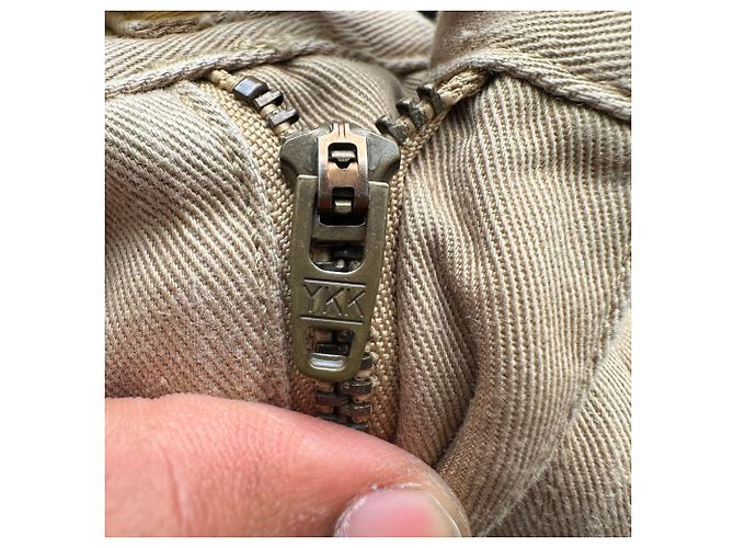 Pantaloncini Chino Pleated Ralph Lauren in Cotone Beige - vista 5