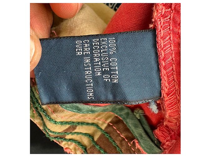 Bermudas Cargo Estampadas Polo by Ralph Lauren en Algodón Rojo Roja - vista 12