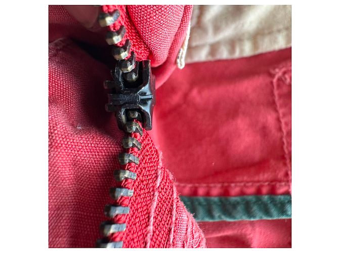 Bermudas Cargo Estampadas Polo by Ralph Lauren en Algodón Rojo Roja - vista 7