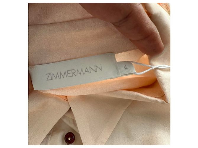 Camicia rilassata Zimmermann Daylight in seta multicolore - vista 5