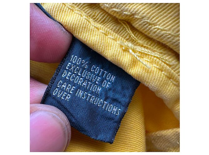 Bermudas bordadas de algodón amarillo de Polo by Ralph Lauren - vista 5