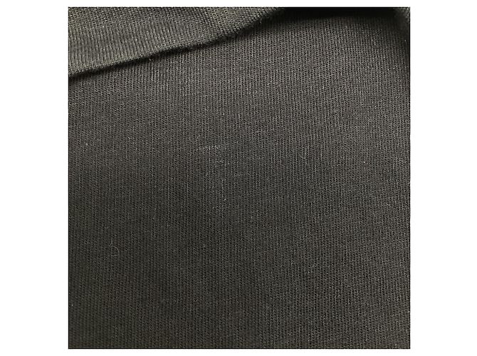 Top sem mangas halter Theory em algodão preto - vista 5